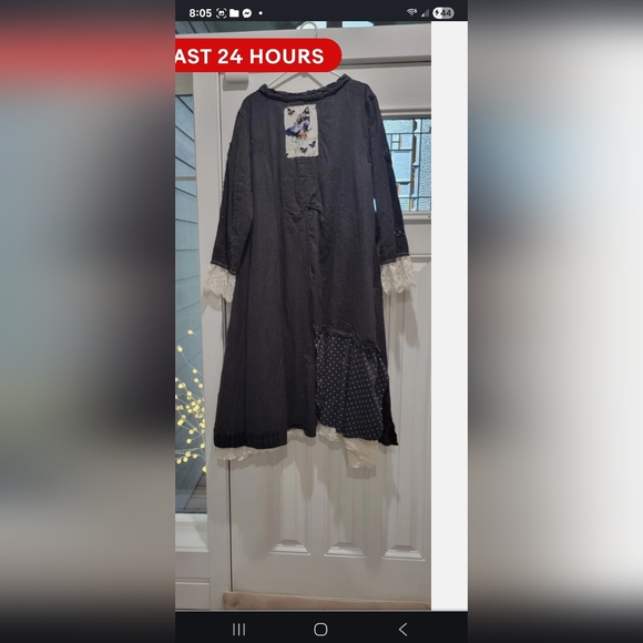 Magnolia Pearl Charcoal Pinstripe Jacket - Picture 16 of 16